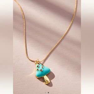 NWT Logan Tay Mushroom Necklace